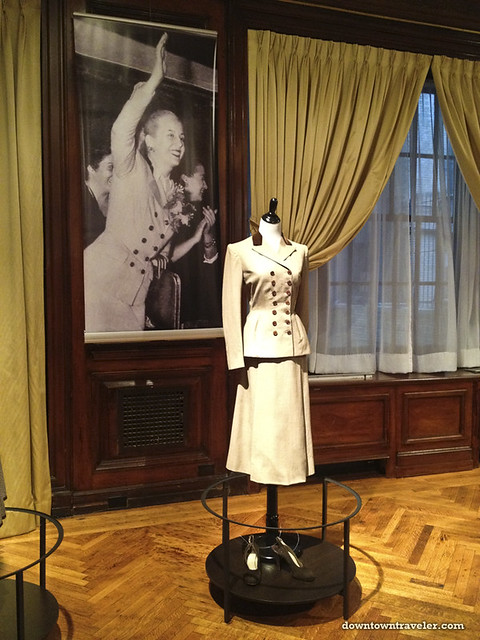 Evita Peron wardrobe at Argentine Consulate_Sep 13 2012