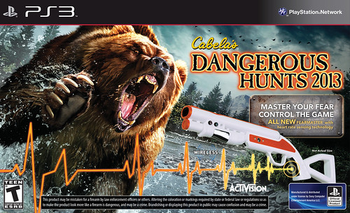 Cabela's Dangerous Hunts 2013 features a heart rate sensor controller - A+E  Interactive