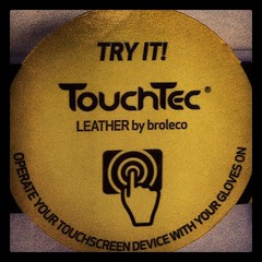 FYI this works: touch leather