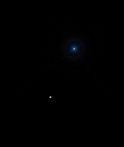 Venus and Regulus - 031012 by Mick Hyde