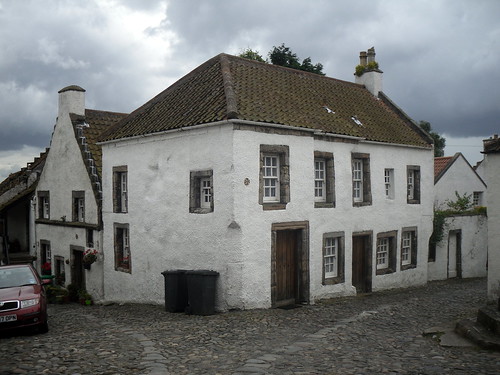 house in square, Culross