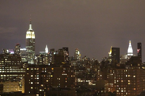 The Empire State Building and the Chrysler Building