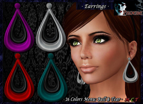 P Alexia Earrings 2 ~Colors Menu~