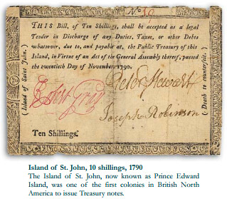 Island of St John 10 Shillings
