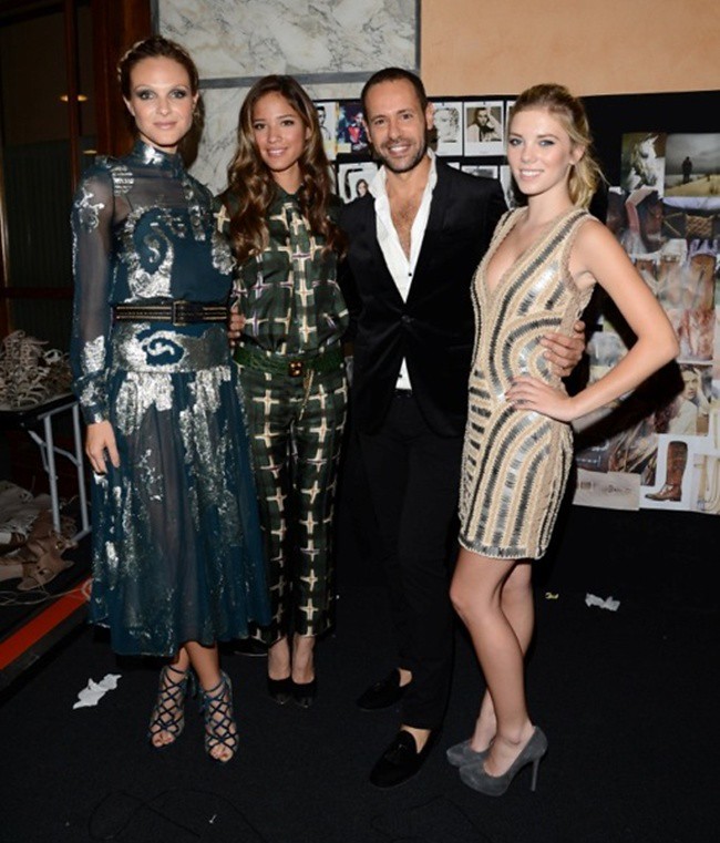 8 Beau Garrett, Kelsey Chow, Massimiliano Giornetti, Claire Julien - Woman Fashion Show SS13 - low res