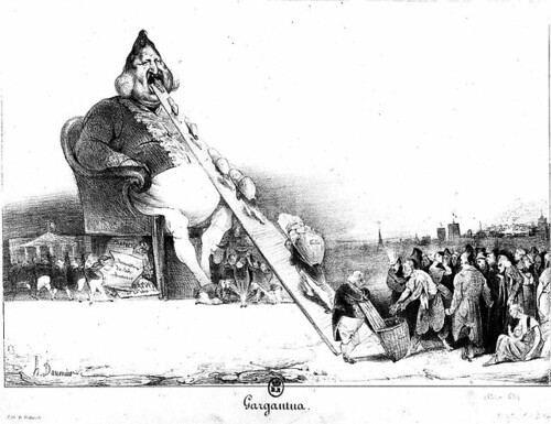 779px-Honoré_Daumier_-_Gargantua