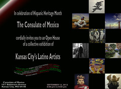 Exhibición “Celebrating Hispanic Heritage Month. A collective exhibition of Kansas City’s Latino Artists”