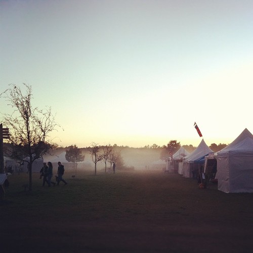 fog rolls in #commongroundfair #cgcf2012 #maine