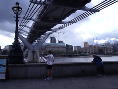 Millennium Bridge and Tate Modern, London