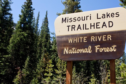 Missouri Lakes Trailhead, Holy Cross Wilderness Area, Colorado