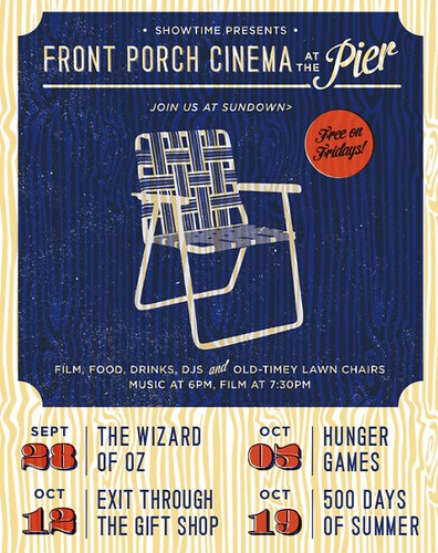 "Front Porch Cinema": Free Movies at Santa Monica Pier