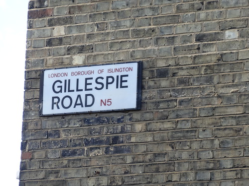 Gillespie Road Sign