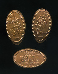 Elongated coins and pennies