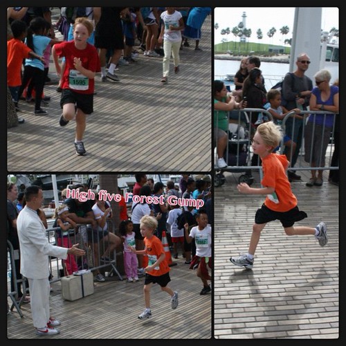 Long Beach kids race #InstaFrame
