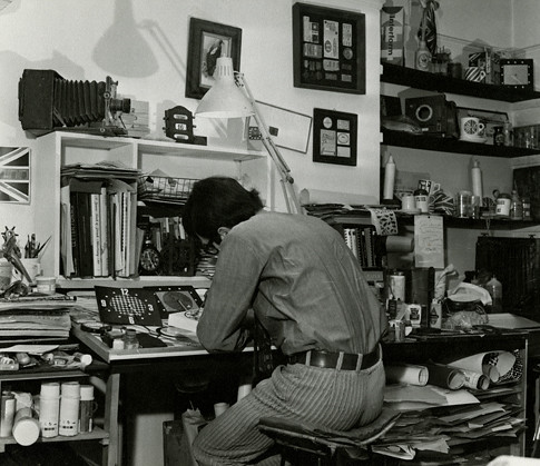 Paul Clark in his studio