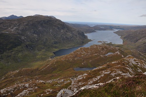 Loch Glencoul from the Stack of Glencoul
