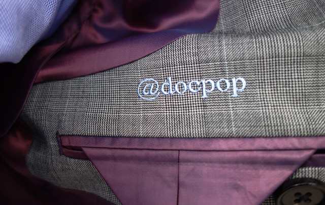 @docpop suit embroidery