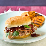 Cranberry Barbecue Sauce for Pulled Pork or Turkey Sandwiches