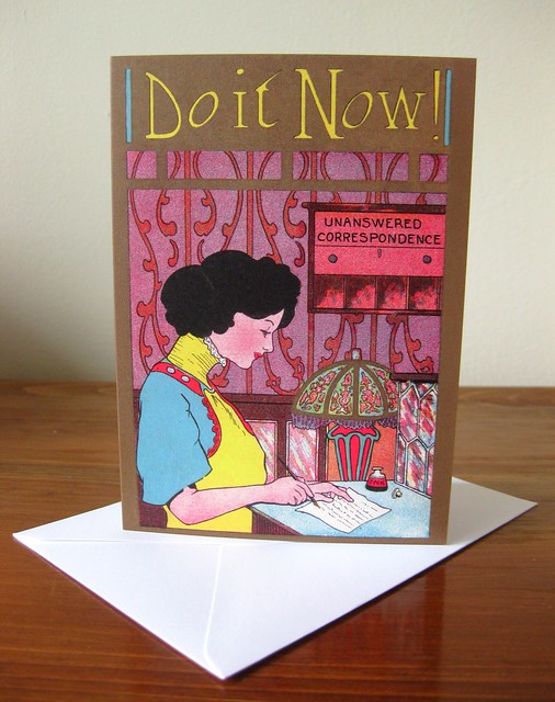 Notecards: Unanswered Correspondence - Do It Now!