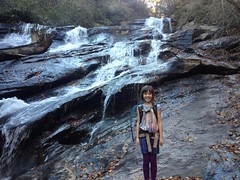 Sophie at Holcomb Creek Falls 
