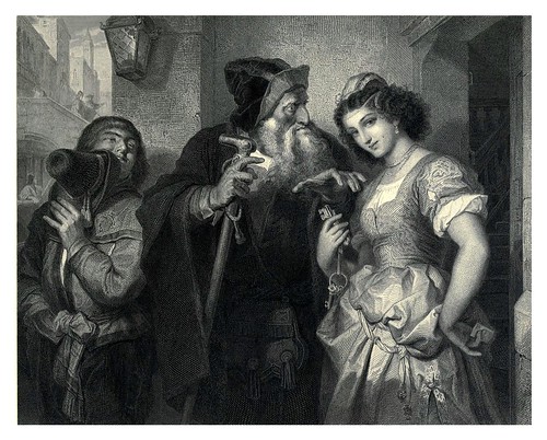 005-El mercader de Venecia-Shakespeare scenes and characters…1876