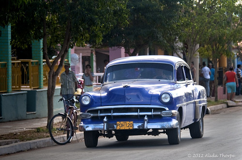 another blue car country by Alida's Photos