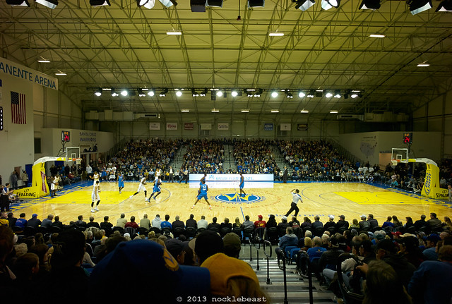 the santa cruz kaiser permenente arena as a venue for.... basketball?