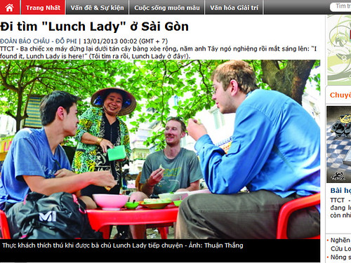 Đi tìm Lunch Lady ở Sài Gòn - Tuổi Trẻ Cuối Tuần - Tuổi Trẻ Online