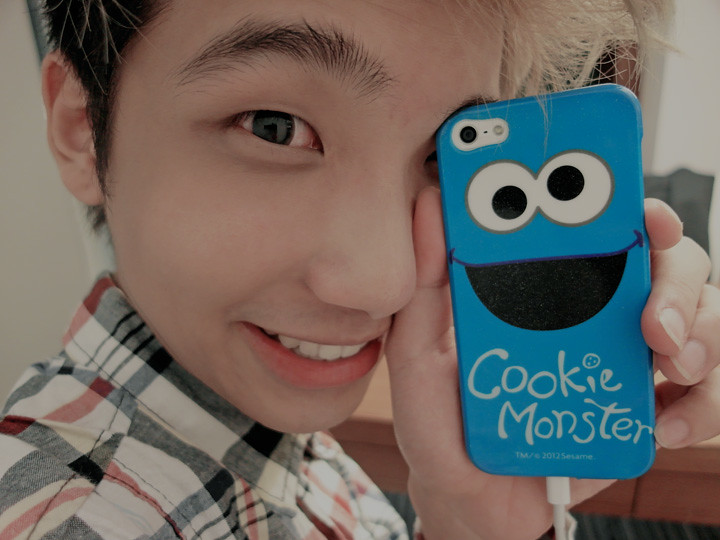 typicalben with cookie monster iphone 5 cover