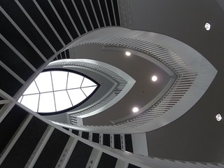 Chicago, Museum of Contemporary Art, Staircase Abstract