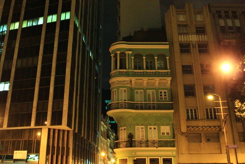 Último prédio de estilo colonial na Avenida Rio Branco