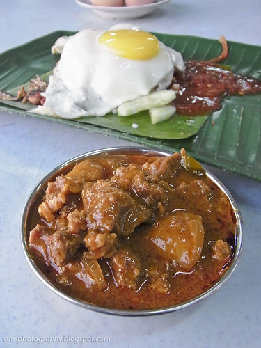 mutton curry and nasi lemak, taman sri sinar segambut R0019213 copy