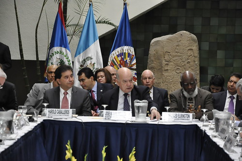 Secretario General de la OEA participó en reunión Belize-Guatemala