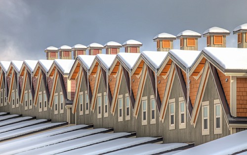 Snow on Rooftops