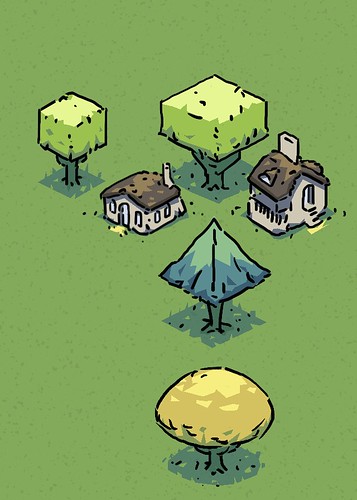 Trees and Houses