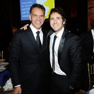 Brian Stokes Mitchell (L) and Josh Groban, courtesy Americans for the Arts