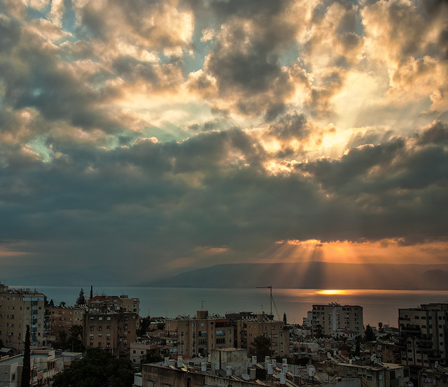 Sunrise from Tiberias