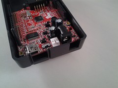 Olimexino im Arduino-Gehäuse