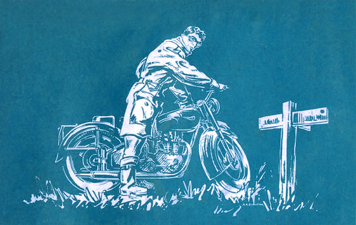 1950's English moto graphic by bullittmcqueen
