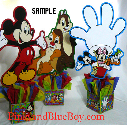 Farm Birthday Party Supplies on Mickey Mouse Clubhouse Birthday Party De Corations Characters