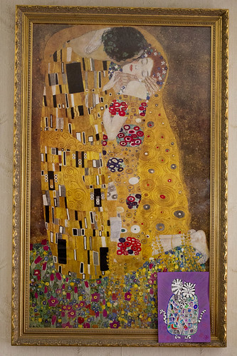 Klimt "The Kiss" print