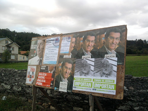 Campaña electoral Galicia 2012