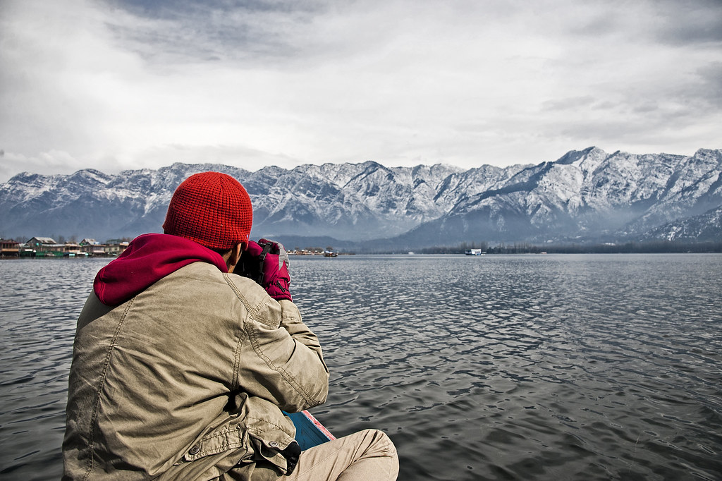 The Photographer  | Dal Lake | Kashmir