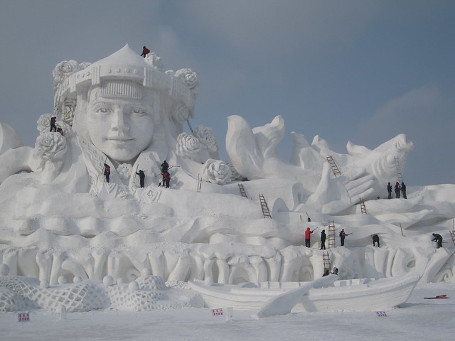 2013-01-24_21-40-54 Harbin Snow Sculpture Park at Sun Island