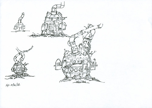 Toy Factory Furnace - Video Game Concept Art