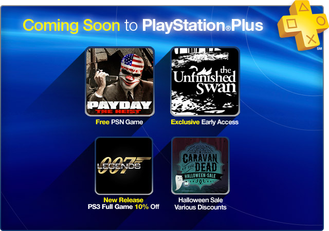 PlayStation Plus Update 10-15-2012