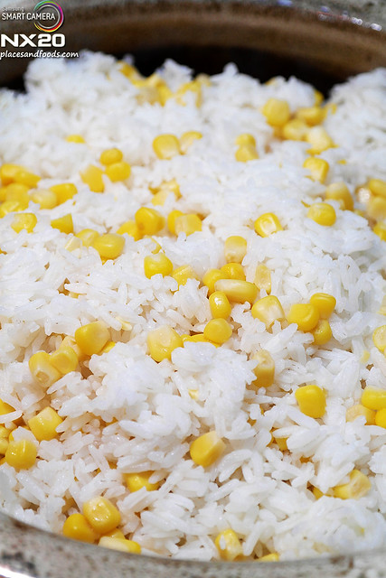 ritz carlton rice with corn