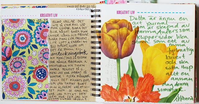 Smart Journal #1 Yellow tulips