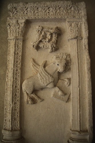 Pulpit Relief with Sybol of Saint Luke