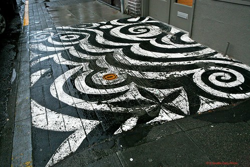 Graphic Art Underfoot by Seattle Daily Photo